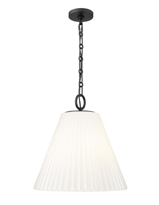 Pendants Glass Down by Z-Lite ( 224 | 3042P18-MB Alaric ) 