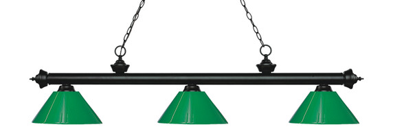 Linear/Island 3 Light Bar by Z-Lite ( 224 | 200-3MB-PGR Riviera ) 
