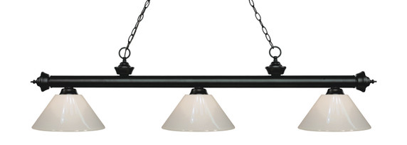 Linear/Island 3 Light Bar by Z-Lite ( 224 | 200-3MB-PWH Riviera ) 
