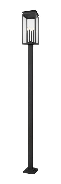 Exterior Post/Pier Head by Z-Lite ( 224 | 5018PHBS-536P-BK Nova ) 