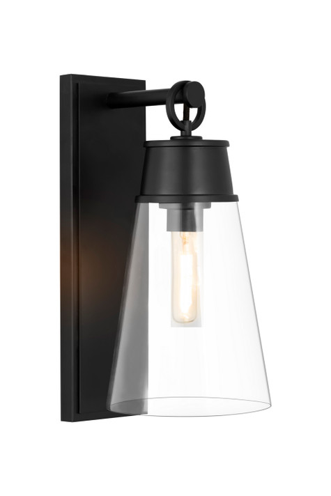 Sconces Single Glass by Z-Lite ( 224 | 2300-1SL-MB Wentworth ) 