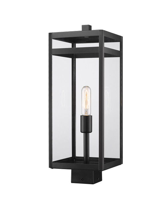 Exterior Post/Pier Head by Z-Lite ( 224 | 596PHBS-BK Nuri ) 