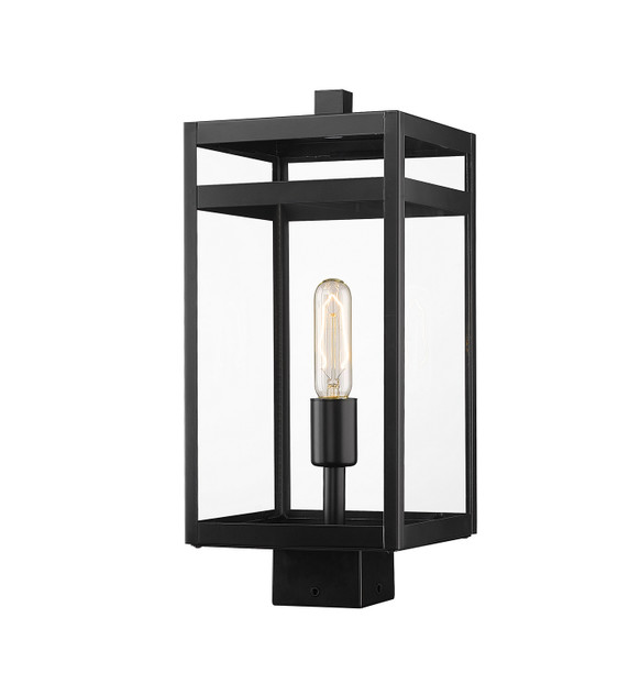 Exterior Post/Pier Head by Z-Lite ( 224 | 596PHMS-BK Nuri ) 