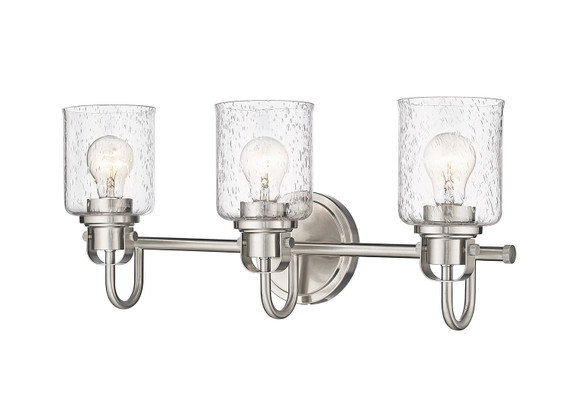 Bathroom Fixtures Three Lights by Z-Lite ( 224 | 340-3V-BN Kinsley ) 