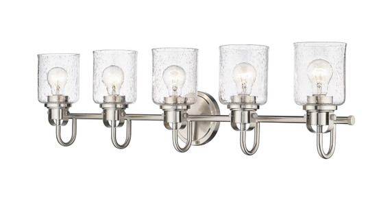 Bathroom Fixtures Five+Lights by Z-Lite ( 224 | 340-5V-BN Kinsley ) 