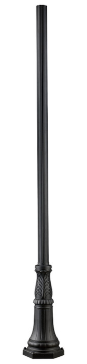 Exterior Posts by Z-Lite ( 224 | 518P-BK Outdoor Post ) 