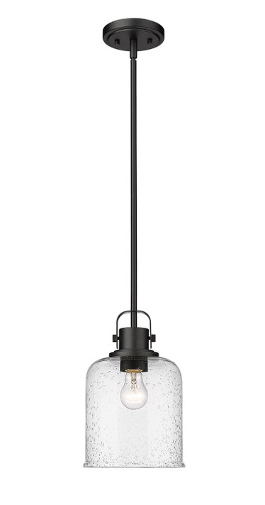 Mini Pendants Glass Down by Z-Lite ( 224 | 340P8-MB Kinsley ) 