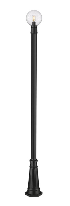 Exterior Post/Pier Head by Z-Lite ( 224 | 599PHM-519P-BK Laurent ) 