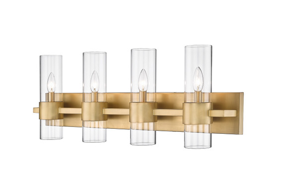 Bathroom Fixtures Four Lights by Z-Lite ( 224 | 343-4V-RB Lawson ) 