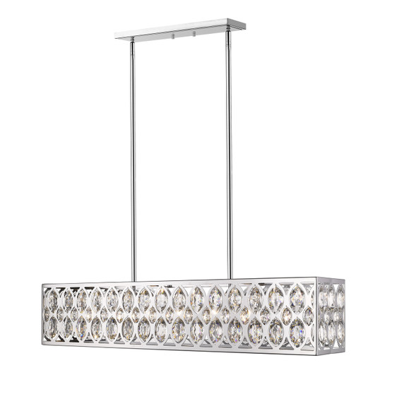 Linear/Island 4 Light + by Z-Lite ( 224 | 6010-42CH Dealey ) 