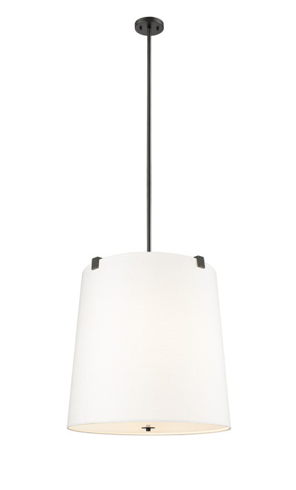 Pendants Fabric Shade by Z-Lite ( 224 | 3501P24-MB Weston ) 