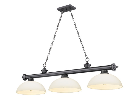 Linear/Island 3 Light Bar by Z-Lite ( 224 | 2306-3BP-DMO14 Cordon ) 