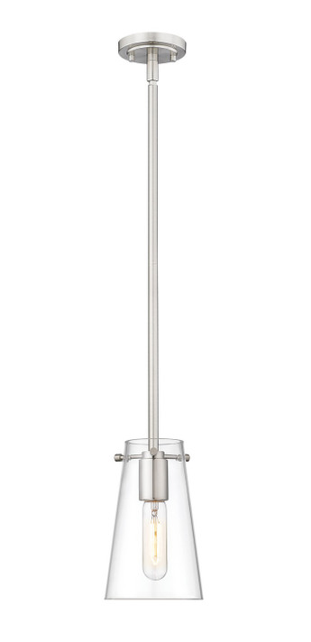 Mini Pendants Glass Down by Z-Lite ( 224 | 7508MP-ROD-BN Kira ) 