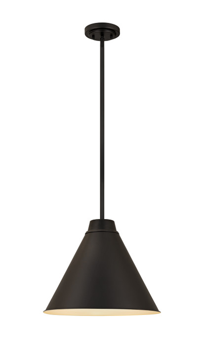 Pendants Metal Shade by Z-Lite ( 224 | 6011P18-MB Eaton ) 
