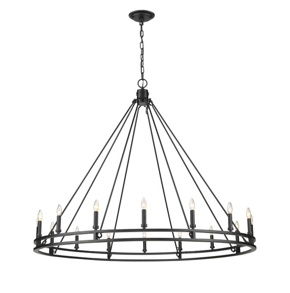 Large Chandeliers Candle by Z-Lite ( 224 | 4005-16MB Dennison ) 