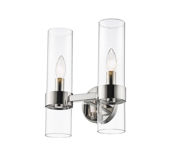 Sconces Double Glass by Z-Lite ( 224 | 4008-2S-PN Datus ) 