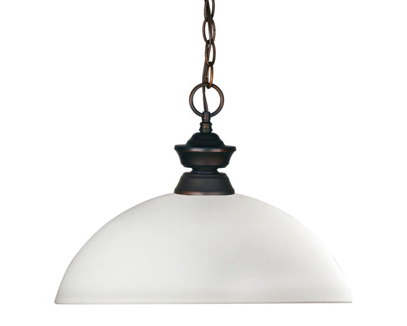 Pendants Glass Down by Z-Lite ( 224 | 100701OB-DMO14 Riviera ) 