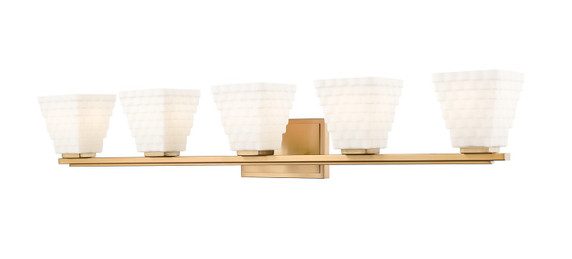 Bathroom Fixtures Five+Lights by Z-Lite ( 224 | 7514-5V-MGLD Annalise ) 