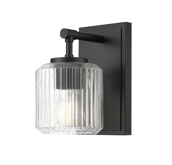 Sconces Single Glass by Z-Lite ( 224 | 7515-1S-MB Landon ) 