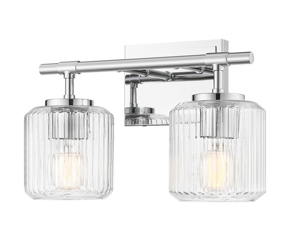 Bathroom Fixtures Two Lights by Z-Lite ( 224 | 7515-2V-CH Landon ) 