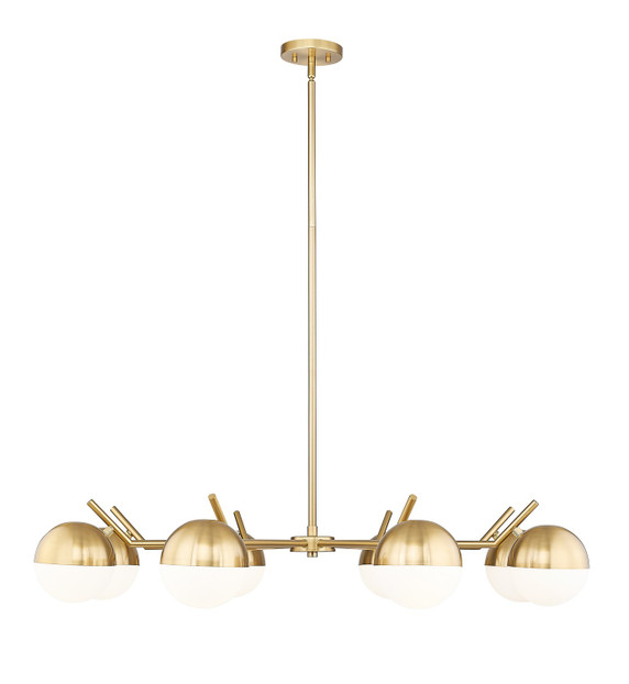 Large Chandeliers Glass Shade by Z-Lite ( 224 | 7517-8MGLD Realm Sphere ) 