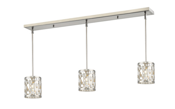 Linear/Island 3 Light Bar by Z-Lite ( 224 | 430MP-3BN Almet ) 