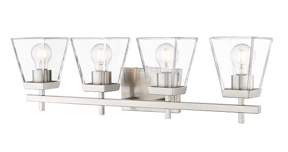 Bathroom Fixtures Four Lights by Z-Lite ( 224 | 819-4V-BN Lauren ) 
