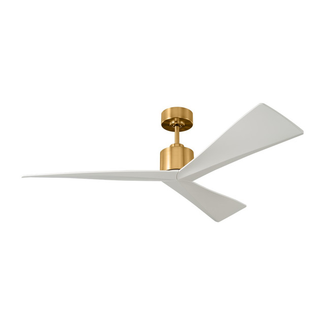 Visual Comfort Fan | 3ADR52BBS | Adler 52 Collection | Brass | 52Ceiling Fan