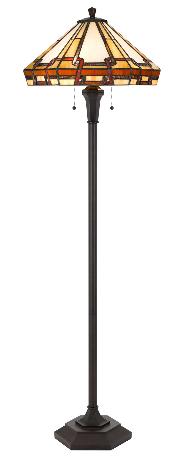 Cal Lighting Tiffany Floor Lamp - Thumbnail 4