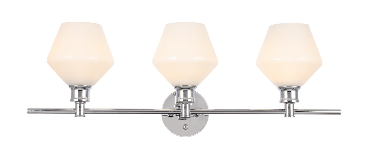 Elegant Lighting Gene Three Light Wall Sconce - Thumbnail 5