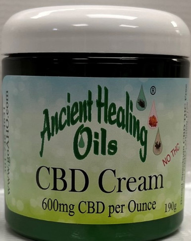 CBD Unscented Cream 600mg