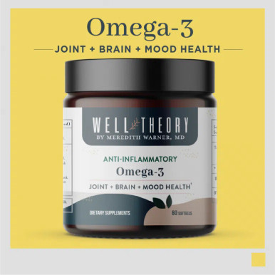 Super Omega-3 Softgels: Anti-Inflammatory + Brain & Mood Health + Pain Reliever