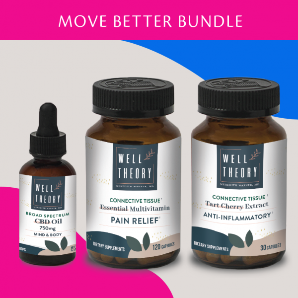 Move Better Bundle: Tart Cherry Extract + CBD Oil + Essential Multivitamin