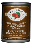 Fromm Four-Star Shredded Turkey in Gravy Canned Dog Food