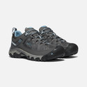 Keen Women's Targhee III Waterproof Hiking Shoe - Magnet/Atlantic Blue