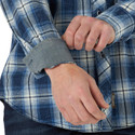 Wrangler Men's Retro Premium Long Sleeve Shirt - Blue