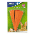 Ware Pet Products Wooden Karrot Sticks Small Animal Chew Toy