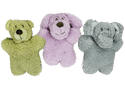 Multipet 9.5" Aromadog Fleece Man Assorted Plush Dog Toys 