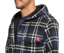 Wolverine Men's Bucksaw Bonded Shirt Jacket - Navy Plaid
