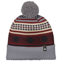 Smartwool Fairisle Fleece Lined Beanie - Light Grey Heather