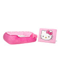 Squishmallows Hello Kitty and Friends Pink Bolster Pet Bed