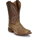 Tony Lama Men's Bowie 11" Wide Square Toe Western Boot - Taupe Tony Lama Men's Bowie 11" Wide Square Toe Western Boot - Taupe
