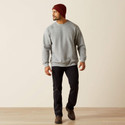 Ariat Men's Rebar Lightweight Sweatshirt - Heather Grey Ariat Men's Rebar Lightweight Sweatshirt - Heather Grey