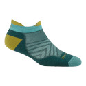 Darn Tough Women's Run No Show Tab Cushioned Ultra-Lightweight Running Socks - Teal