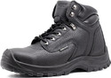Zanco Men's 6" Waterproof Steel Toe Electrical Hazard Safety Boots - Black