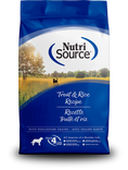 NutriSource Trout & Rice with Wholesome Grains Dry Dog Food
