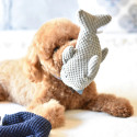 Patchwork Pet Dolphin Dog Toy