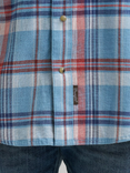 Wrangler Retro Premium Long Sleeve Snap Shirt - Modern Fit - Blue Multi