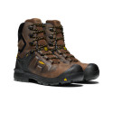 Keen Men's Dover 8" Waterproof Boot Carbon Toe - Brown