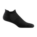 Darn Tough Men's Run No Show Tab Cushioned Ultra-Lightweight Running Socks - Black